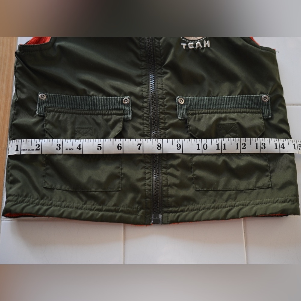 Sesame Street Kids Vest - Dark Green and Red - Picture 13 of 13